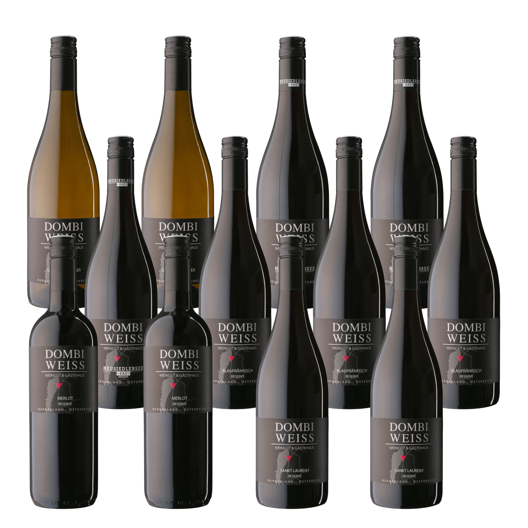 Barrique-Paket (12 Flaschen) von Dombi-Weiss
